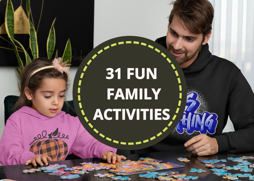 31 Fun things to do with your kids during lockdown.