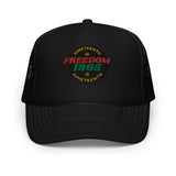 Juneteenth trucker hat