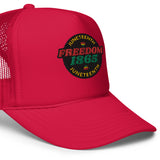 Juneteenth trucker hat