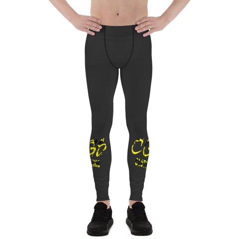 Gold Logo Workout Leggings