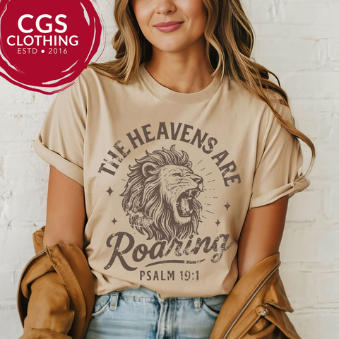 The Heavens Are Roaring Vintage Tee