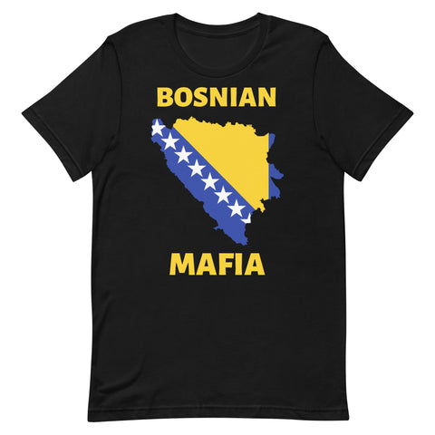 Bosnia Flag Map t-shirt