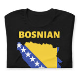 Bosnia Flag Map t-shirt