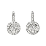 Round Crystal Earring