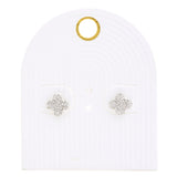 Dainty Moroccan Shape Post Earring