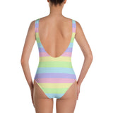 Rainbow Stripe Swimsuit