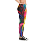 Rainbow Roses Leggings