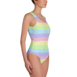 Rainbow Stripe Swimsuit