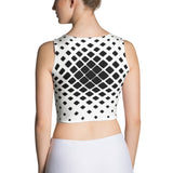 Diamonds Cut Crop Top