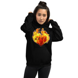 Burning Heart of Love Hoodie