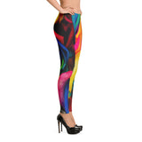 Rainbow Roses Leggings