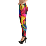 Rainbow Roses Leggings