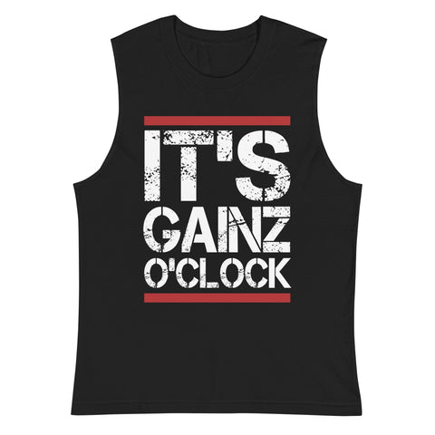 Gainz O'clock Muscle Shirt